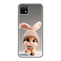 Дизайнерский силиконовый чехол для Wiko T3 Кролик