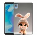 Дизайнерский силиконовый чехол для Realme Pad Mini Кролик