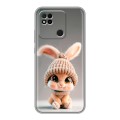 Дизайнерский силиконовый чехол для Xiaomi Redmi 10A Кролик