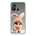Дизайнерский силиконовый чехол для Itel A49 Кролик