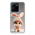 Дизайнерский силиконовый чехол для Vivo Y35 Кролик