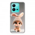 Дизайнерский силиконовый чехол для Vivo V25 Кролик