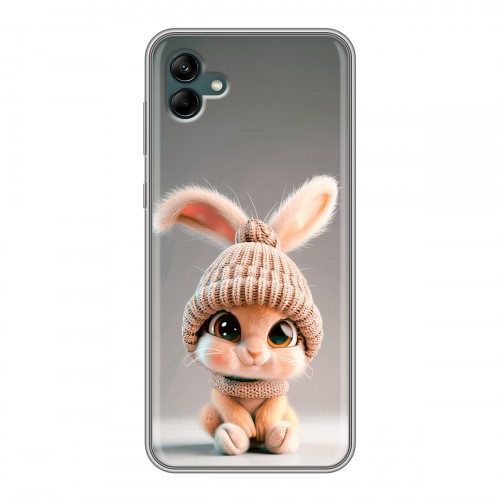 Дизайнерский силиконовый чехол для Samsung Galaxy A04 Кролик