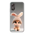 Дизайнерский пластиковый чехол для OPPO A17 Кролик