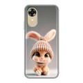 Дизайнерский силиконовый чехол для OPPO A17k Кролик