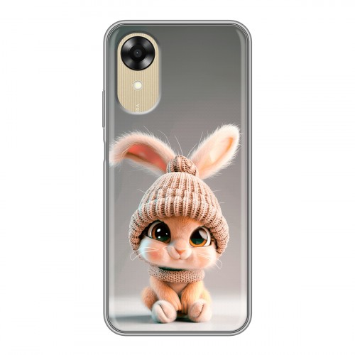 Дизайнерский силиконовый чехол для OPPO A17k Кролик