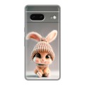 Дизайнерский силиконовый чехол для Google Pixel 7 Кролик