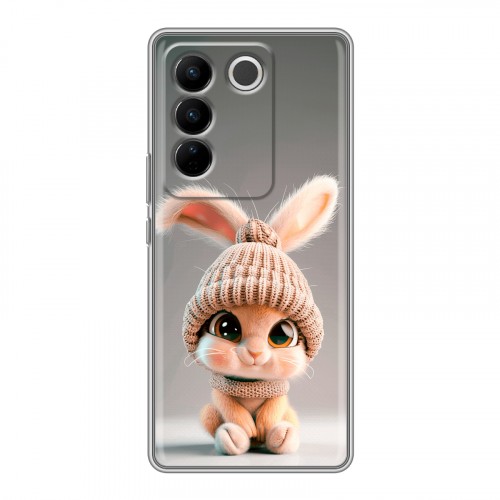 Дизайнерский силиконовый чехол для Vivo V27 Кролик