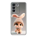 Дизайнерский силиконовый чехол для Vivo V27e Кролик