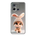 Дизайнерский силиконовый чехол для Xiaomi RedMi 12C Кролик