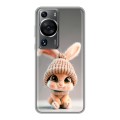 Дизайнерский силиконовый чехол для Huawei P60 Кролик