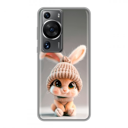 Дизайнерский силиконовый чехол для Huawei P60 Кролик