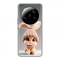 Дизайнерский силиконовый чехол для Xiaomi 13 Ultra Кролик