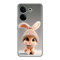Дизайнерский силиконовый чехол для Tecno Camon 20 Кролик