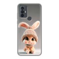 Дизайнерский силиконовый чехол для TCL 30E Кролик