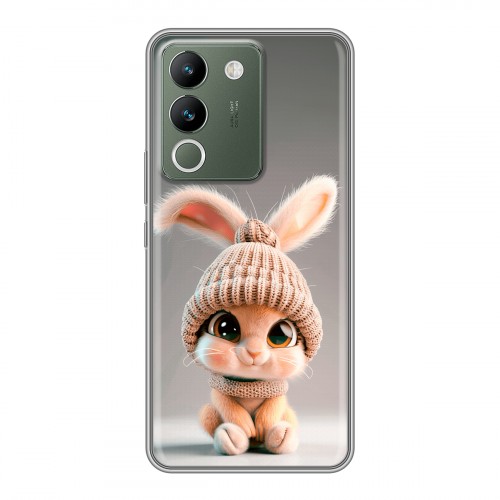Дизайнерский силиконовый чехол для Vivo V29e Кролик
