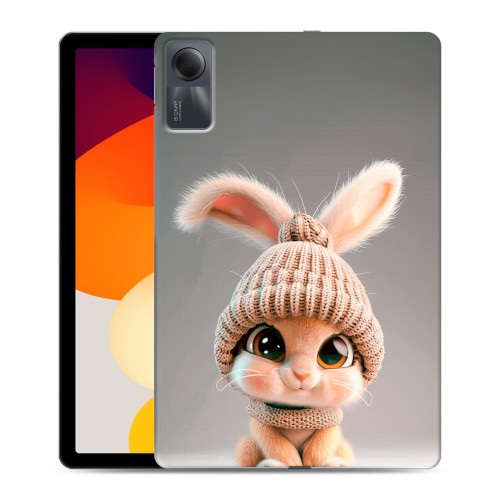 Дизайнерский силиконовый чехол для Xiaomi RedMi Pad SE Кролик