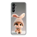 Дизайнерский силиконовый чехол для Samsung Galaxy A05s Кролик