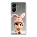 Дизайнерский силиконовый чехол для Xiaomi Poco C65 Кролик