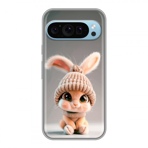 Дизайнерский силиконовый чехол для Google Pixel 9 Кролик