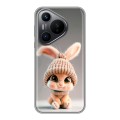 Дизайнерский силиконовый чехол для Huawei Pura 70 Кролик