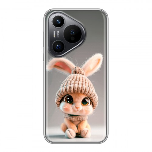 Дизайнерский силиконовый чехол для Huawei Pura 70 Кролик