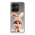 Дизайнерский силиконовый чехол для RedMi 13 4G Кролик