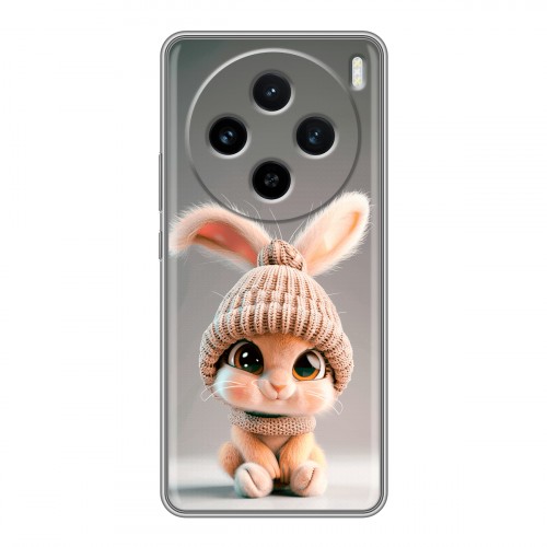 Дизайнерский силиконовый чехол для Vivo X100 Кролик