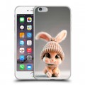 Дизайнерский силиконовый чехол для Iphone 6 Plus/6s Plus Кролик