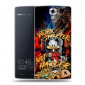 Дизайнерский силиконовый чехол для Homtom HT7 Дональд Дак Деньги