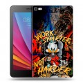 Дизайнерский силиконовый чехол для Huawei MediaPad T2 7.0 Pro Дональд Дак Деньги