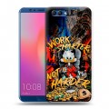 Дизайнерский пластиковый чехол для Huawei Honor View 10 Дональд Дак Деньги