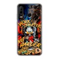 Дизайнерский силиконовый чехол для Huawei P30 Lite Дональд Дак Деньги
