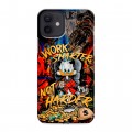 Дизайнерский силиконовый чехол для Iphone 12 Дональд Дак Деньги