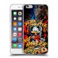 Дизайнерский силиконовый чехол для Iphone 6 Plus/6s Plus Дональд Дак Деньги