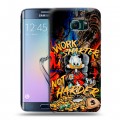 Дизайнерский силиконовый чехол для Samsung Galaxy S6 Edge Дональд Дак Деньги
