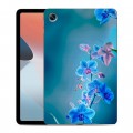 Дизайнерский силиконовый чехол для OPPO Pad Air Голубые цветы