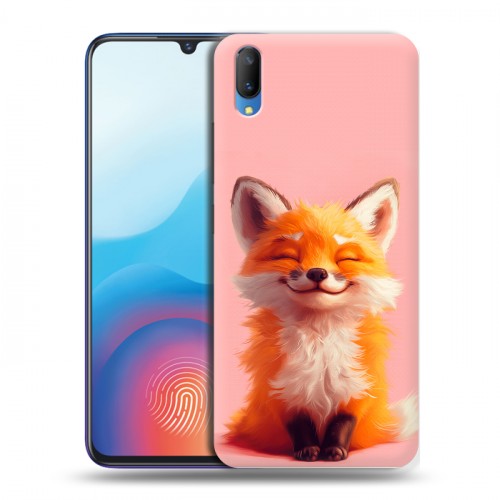 Дизайнерский пластиковый чехол для Vivo V11 милая лиса