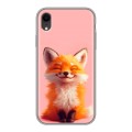 Дизайнерский силиконовый чехол для Iphone Xr милая лиса