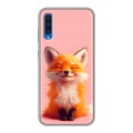 Дизайнерский пластиковый чехол для Samsung Galaxy A50 милая лиса