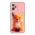 Дизайнерский силиконовый чехол для Realme C31 милая лиса