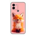 Дизайнерский силиконовый чехол для Xiaomi Redmi A1 Plus милая лиса