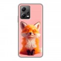 Дизайнерский силиконовый чехол для Xiaomi Poco X5 милая лиса