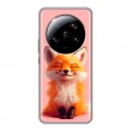 Дизайнерский силиконовый чехол для Xiaomi 13 Ultra милая лиса