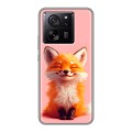 Дизайнерский силиконовый чехол для Xiaomi 13T милая лиса