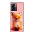Дизайнерский силиконовый чехол для OPPO A57 5G милая лиса