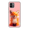 Дизайнерский силиконовый чехол для Xiaomi Redmi A2 милая лиса