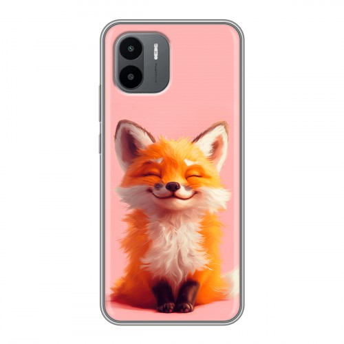Дизайнерский силиконовый чехол для Xiaomi Redmi A2 милая лиса