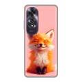 Дизайнерский силиконовый чехол для OPPO A60 милая лиса