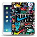 Дизайнерский силиконовый чехол для Ipad Air найк nike черный